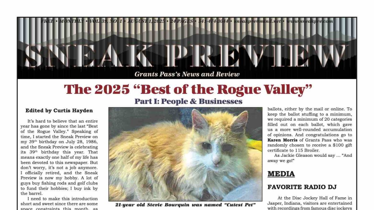 Best of the Rogue Valley 1 2023